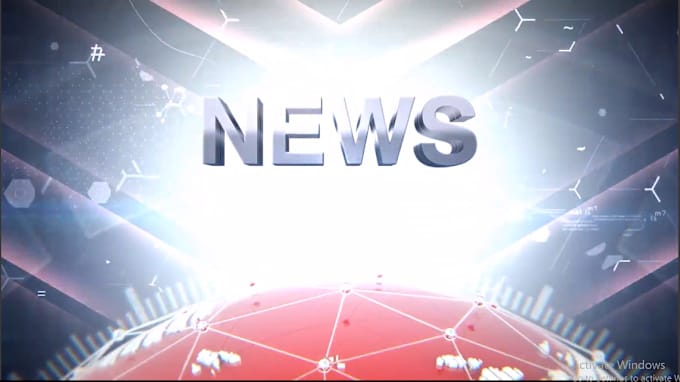 Gig Preview - Make 3d breaking news intro logo 3d animaytion broadcast