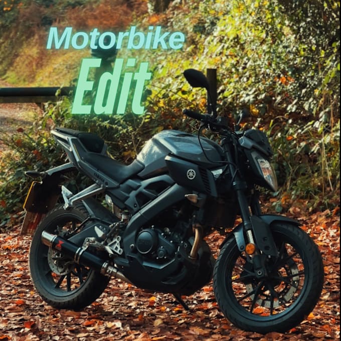 Bestseller - edit a motorcycle edit for your socials