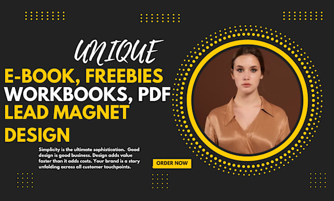 Gig Preview - Create pdf lead magnet design, brochure design, lead magnet, ebook design, ebook