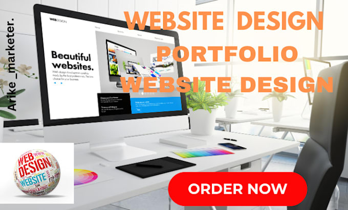 Gig Preview - Create  personal  portfolio website,  business, blog , company