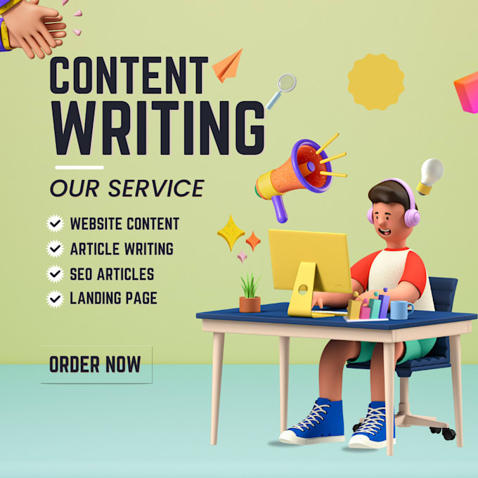 Gig Preview - Write your content within 24 hours