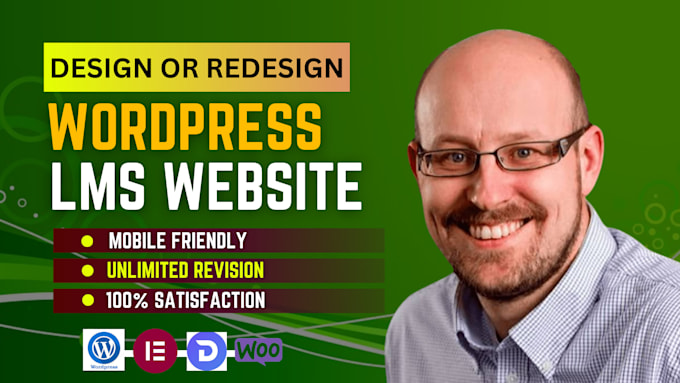 Gig Preview - Design online lms website with learndash, develop membership wordpress website