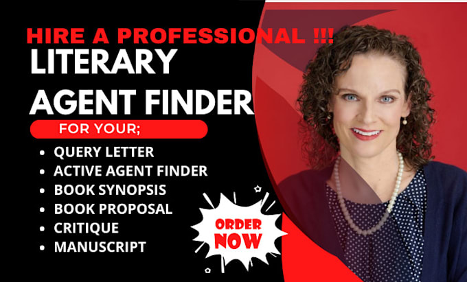 Gig Preview - Find literary agent for fiction book, movie script, children book, screenplay