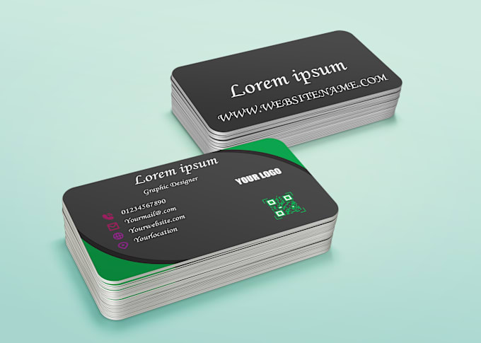 Gig Preview - Design minimal luxury unique business card