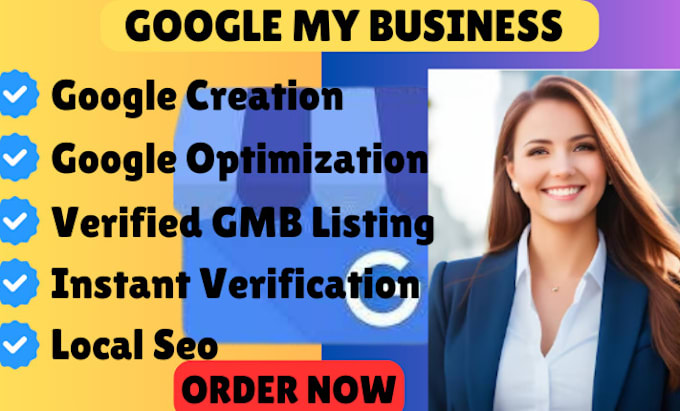 Gig Preview - Create verified google my business, gmb listing, instant verification, local seo