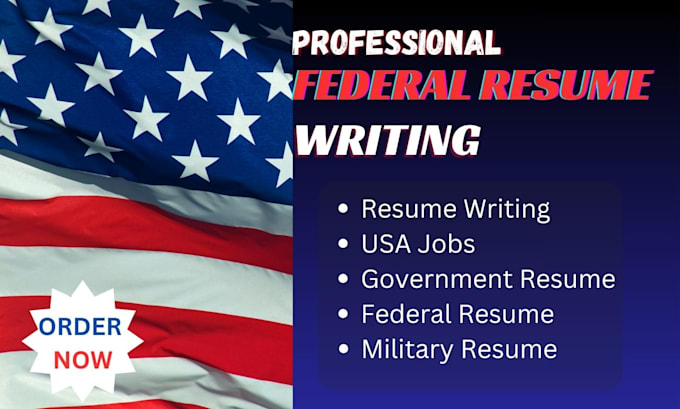 Gig Preview - Provide federal resume writing service for USA jobs, government resume