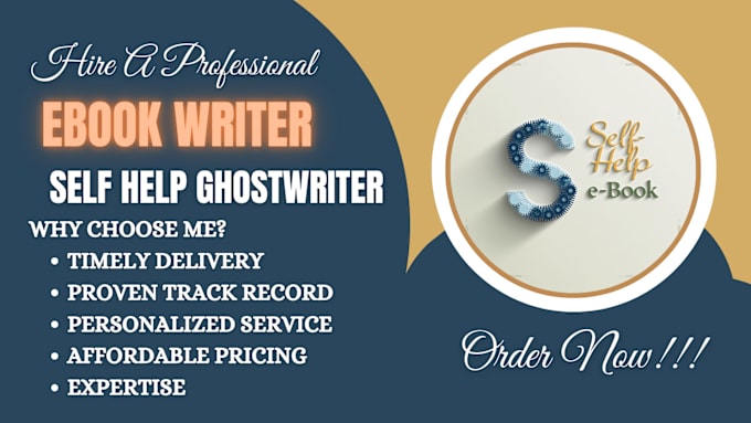 Bestseller - be self help ebook writer, ghostwriter, kindle book writer, ebook ghostwriter