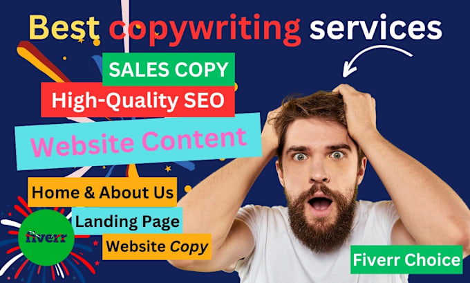 Gig Preview - Do professional copywriting for quality SEO website content