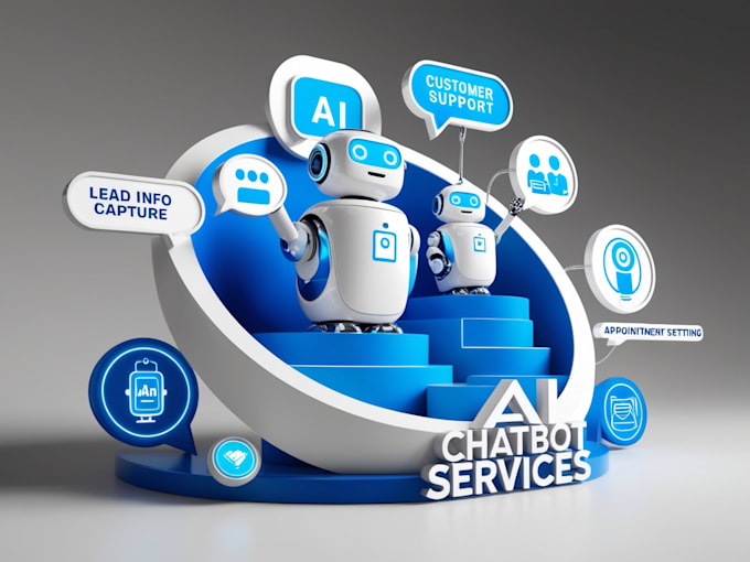 Gig Preview - Build ai automation saas chatbot lead capture, customer support and more