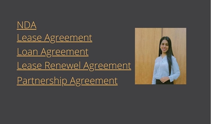 Gig Preview - Help you in drafting the rental agreement