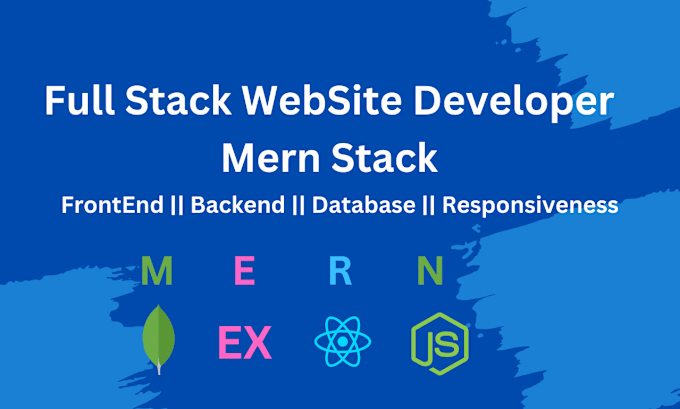 Gig Preview - Create full stack website as mern stack developer node react mongodb express