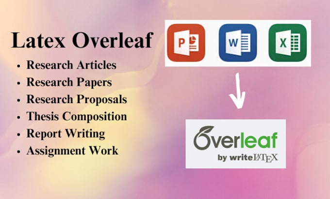 Gig Preview - Help you design your document in latex overleaf