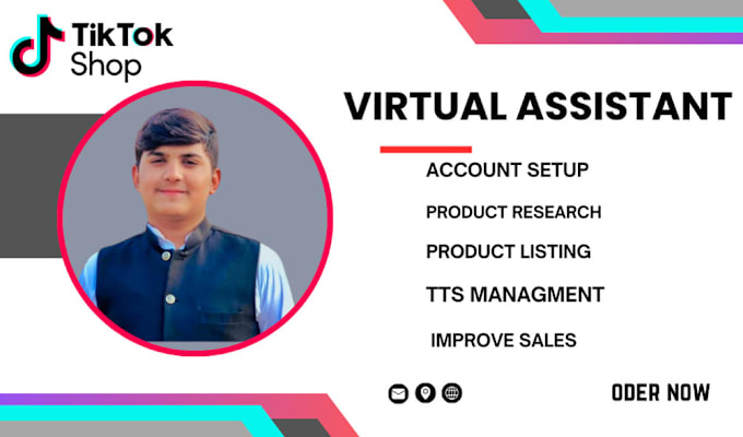 Gig Preview - Be your tiktok shop virtual assistant and manage your tiktok account