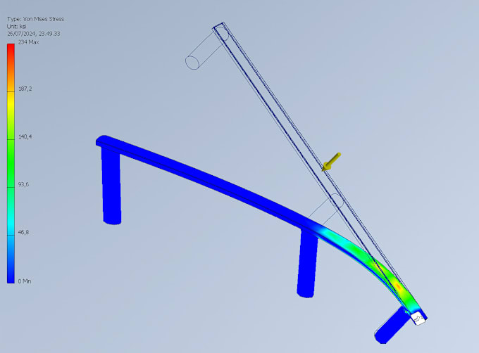 Gig Preview - Perform stress test analasys of your cad model