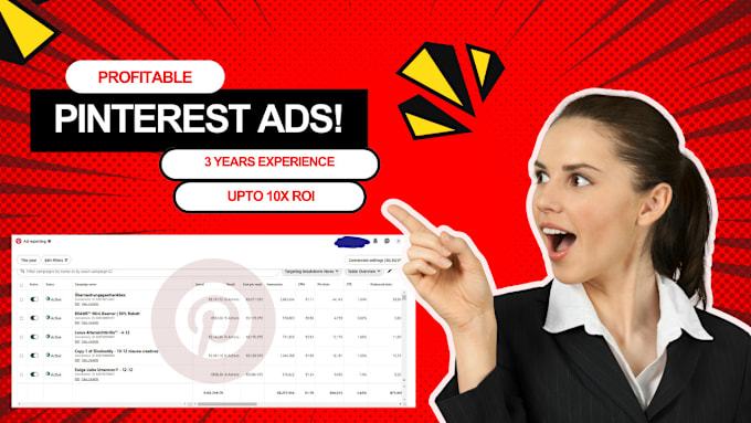 Gig Preview - Run pinterest ads, promotion and marketing for your business