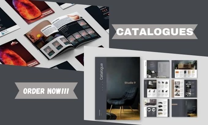 Gig Preview - Design catalogue, product catalogue, flyer for your business