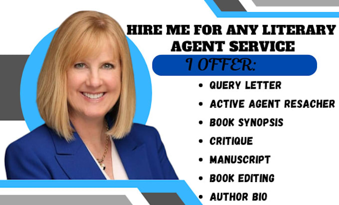 Gig Preview - Write query letter, book synopsis, book proposal, and find active literary agent