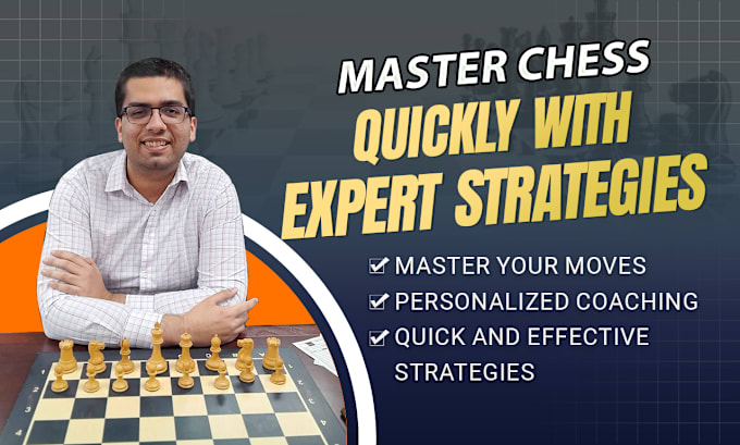 Gig Preview - Be your chess coach and provide personalized lessons