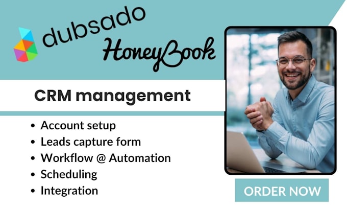 Gig Preview - Setup dubsado account honeybook workflow and automation 17hats dubsado