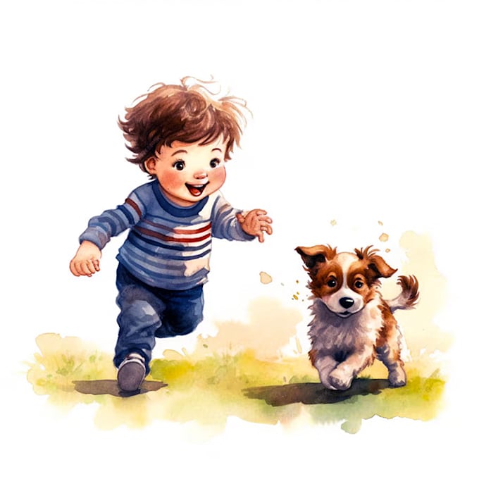 Bestseller - create a beautiful watercolor children story book illustrations