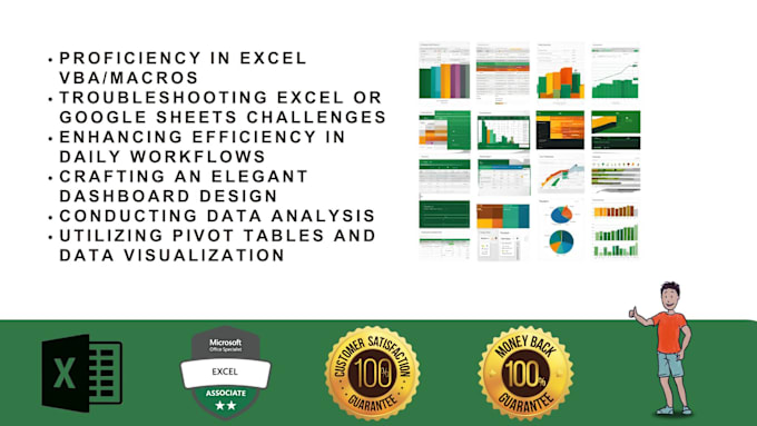 Gig Preview - Automate excel using vba and macros