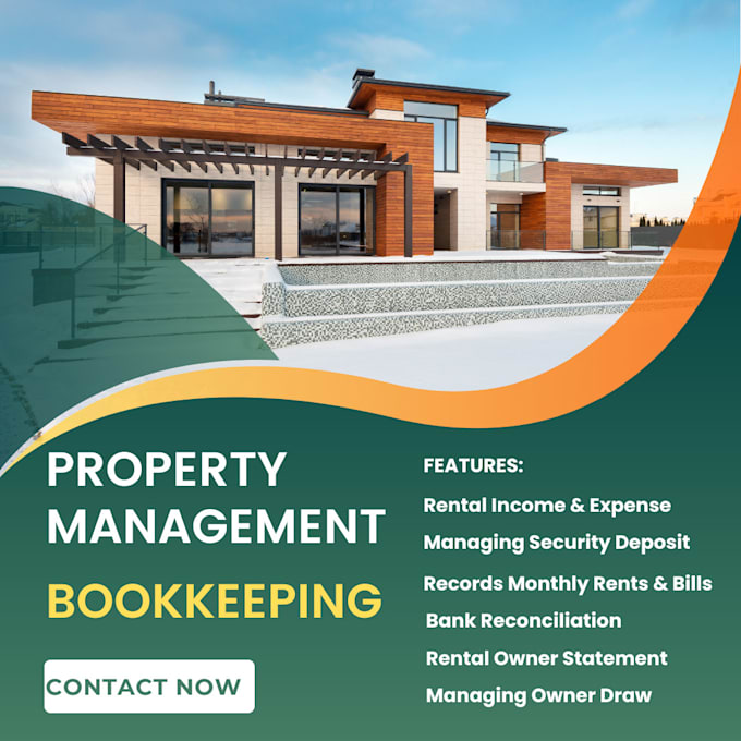 Gig Preview - Do monthly real estate, property bookkeeping using qbo, buildium