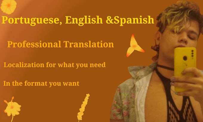 Bestseller - translate anything you need in english, portuguese, and spanish