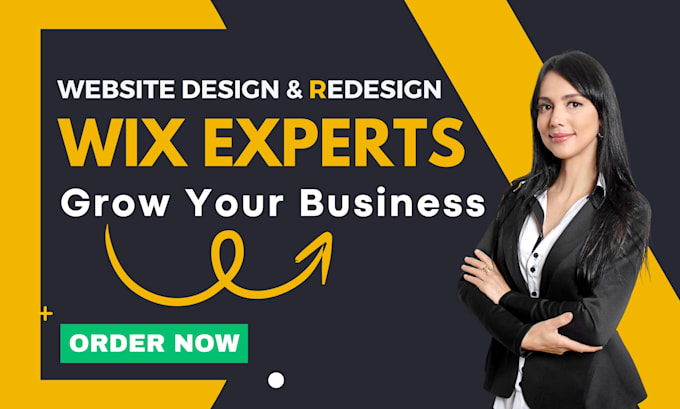 Bestseller - do wix website design, redesign wix business, wix online store, wix landing page