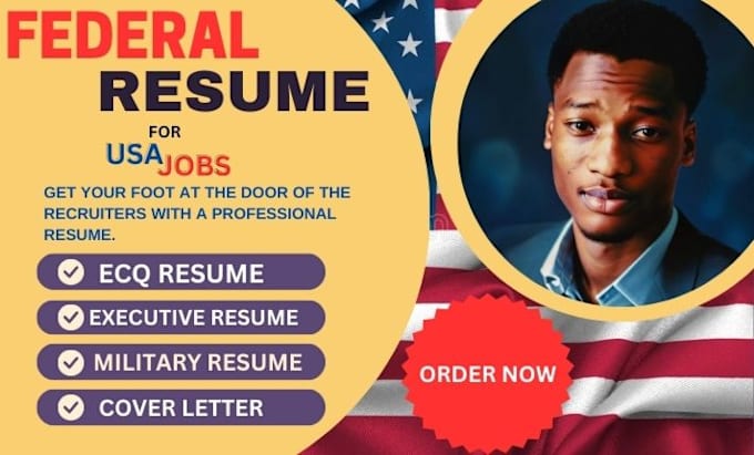 Gig Preview - Craft an outstanding resume for usajobs and federal jobs