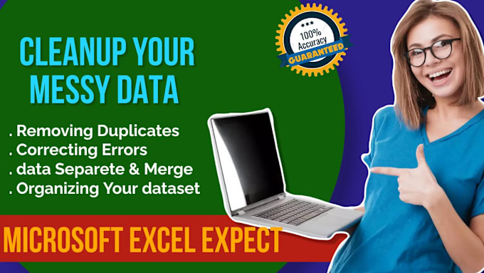 Bestseller - do excel data cleaning, analysising, with 10 on 10 accuracy