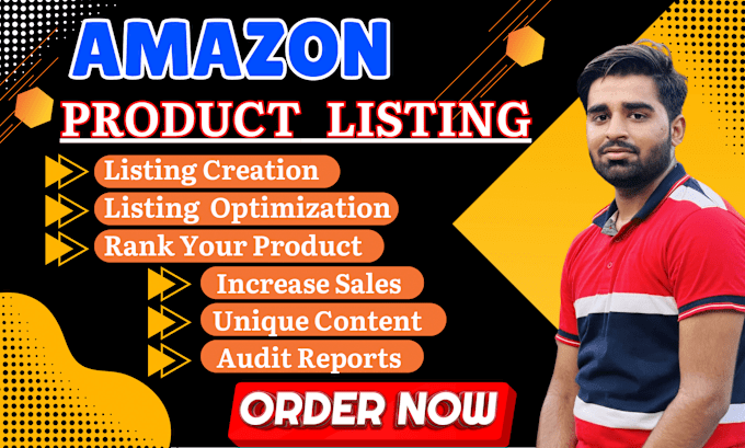 Gig Preview - Set up amazon fba fbm product listings with SEO amazon listing optimization