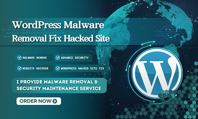 Bestseller - recover hacked wordpress website malware removal and clean malware