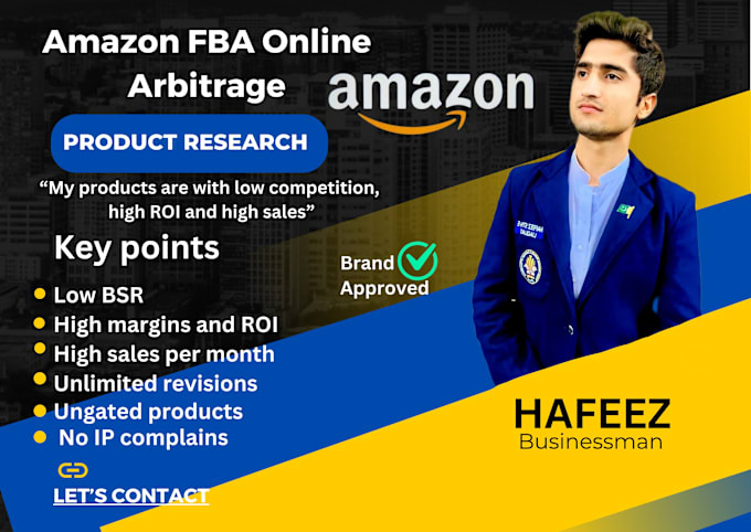 Gig Preview - Do winning amazon product research for fba wholesale