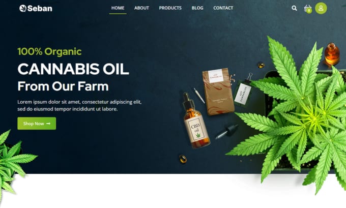 Bestseller - design a professional cannabis dispensary website