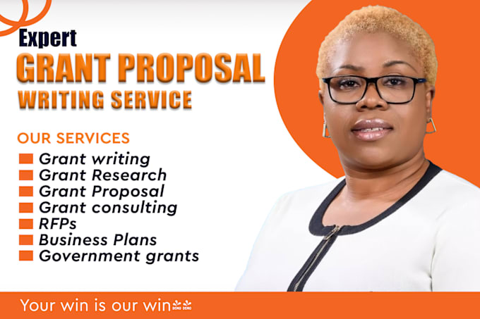 Gig Preview - Write grant proposal, application, submission and business plan