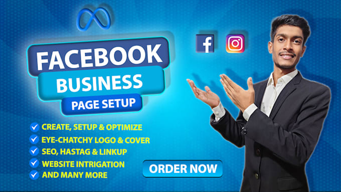 Gig Preview - Create, setup and manage facebook business page, all social media accounts