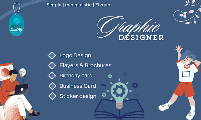 Bestseller - design a flyer logo and making creative cards