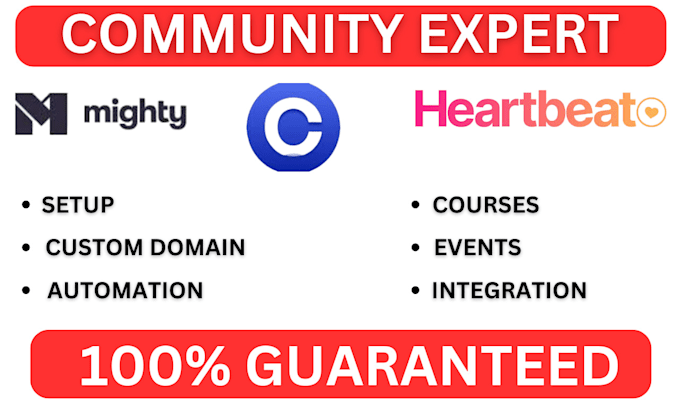 Gig Preview - Setup your mighty networks heartbeat circle so community membership course