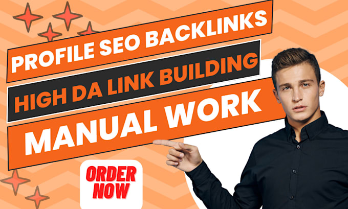 Gig Preview - Profile seo backlinks, manual link building