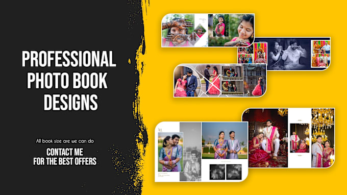 Gig Preview - Do professional photo book designs