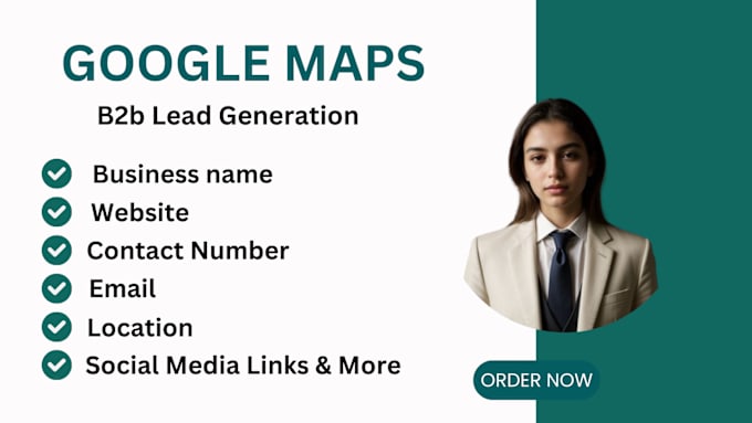 Bestseller - do  google map business lead data scraping and web scraping