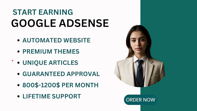 Gig Preview - Help design your website approve google adsense on your domain