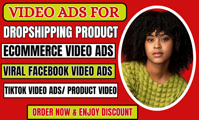 Gig Preview - Create viral shopify dropshipping video ads tiktok facebook product video ads