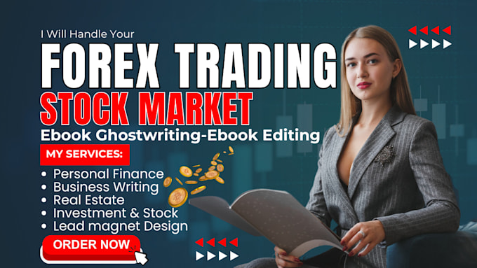 Gig Preview - Write stock market ebook, forex trading, crypto, investment, finance, business