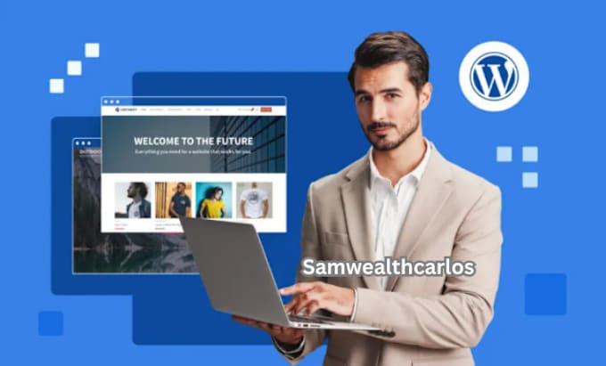 Gig Preview - Design captivating landing page with wordpress getresponse systeme io, zoho