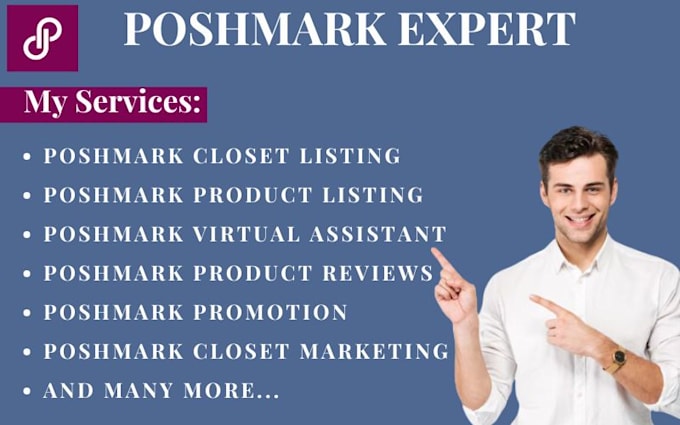 Gig Preview - Promote your poshmark closet listing poshmark product listing poshmark assistant