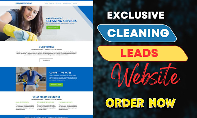 Gig Preview - Be your facebook marketing ads expert for your cleaning agency cleaning website