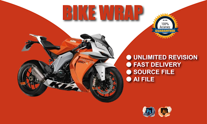 Bestseller - design professional motorcycle wrap