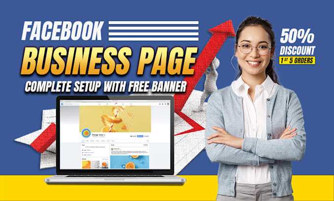 Gig Preview - Create and setup facebook business page for you