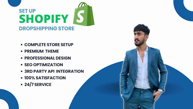 Bestseller - build your shopify dropshipping store, design redesign shopify website